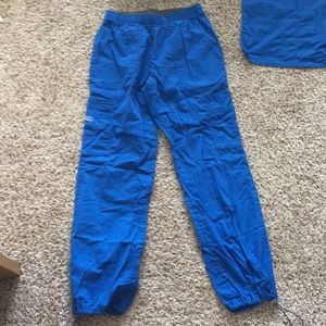 Royal blue scrub pants